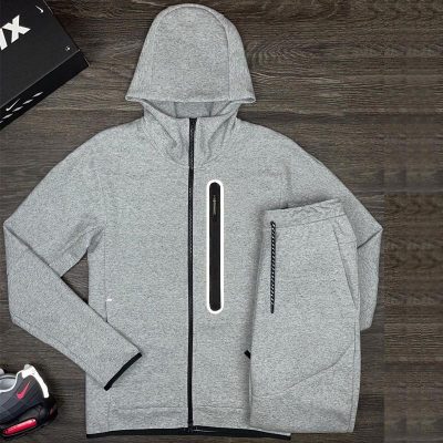 Mens Hoodies & Pullovers | Hester Hawkins Sportswear Tech Fleece Clothing Dark Grey Heather/Black