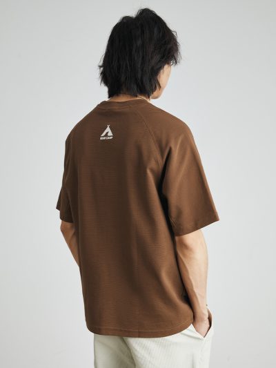 Mens Tops & T-Shirts | Hester Hawkins Acg Clothing Light Orewood Brown